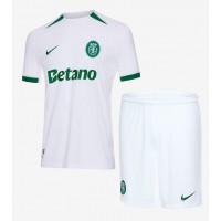 Camiseta Sporting CP Visitante Equipación para niños 2024-25 manga corta (+ pantalones cortos)